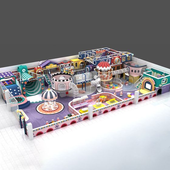 300㎡ Purple Dream Indoor Playground