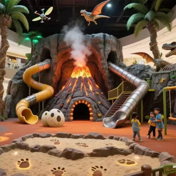 550㎡ Dinosaur World Indoor Playground