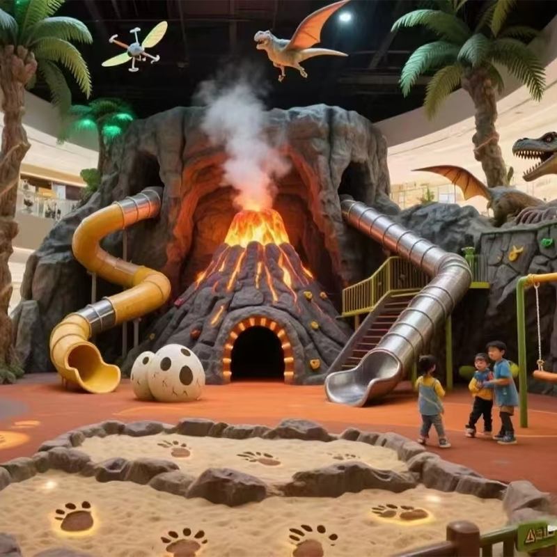 550㎡ Dinosaur World Indoor Playground