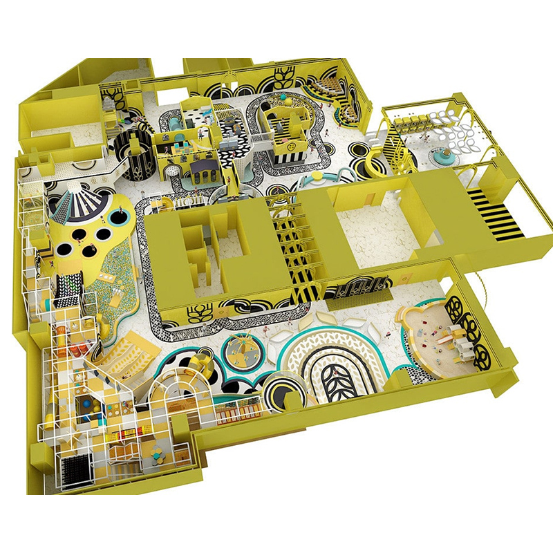 700㎡ Op Art Indoor Playground