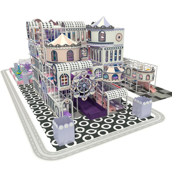 800㎡ Op Art Indoor Playground