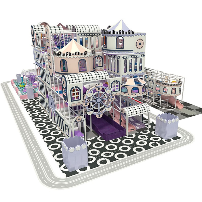 800㎡ Op Art Indoor Playground