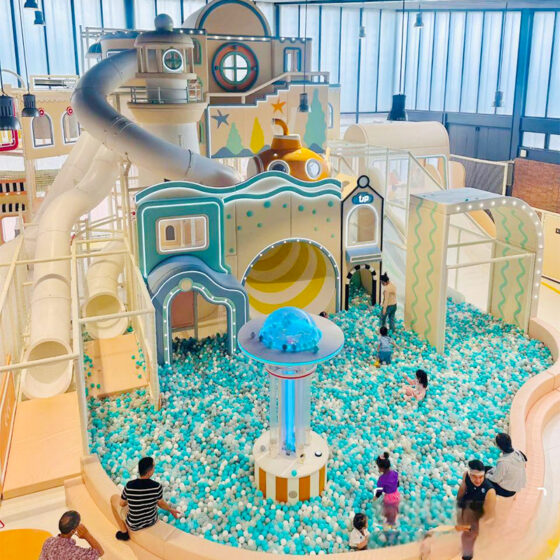 500㎡ Op Art Indoor Playground