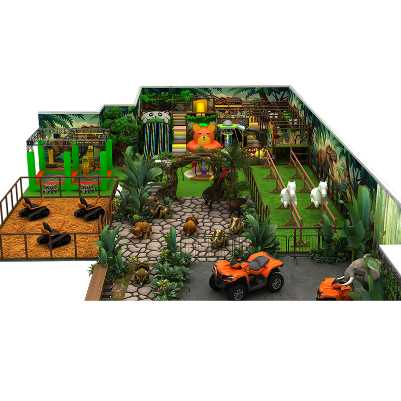 900㎡ Dinosaur World Indoor Playground
