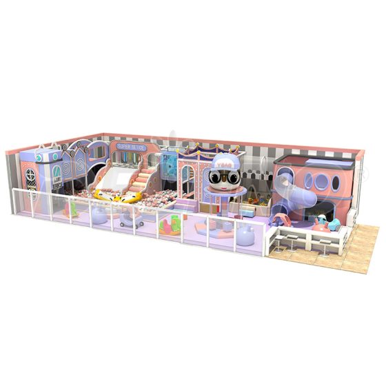 160㎡ Pink Indoor Playground