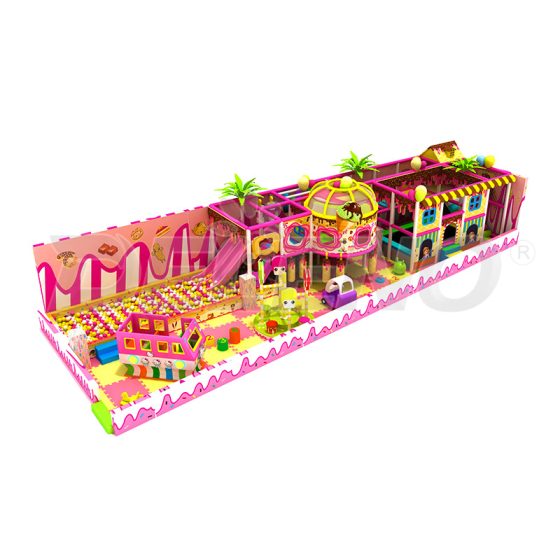 76㎡ Pink Indoor Playground