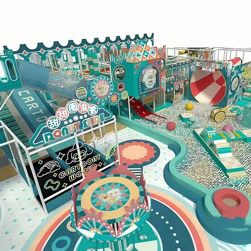 1200㎡ Op Art Indoor Playground