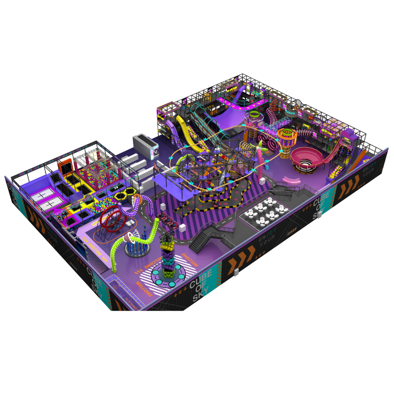 2100m2 Slide World Indoor Playground