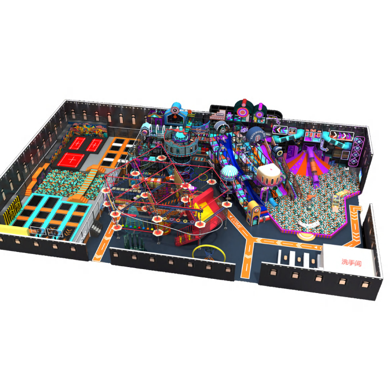 3000㎡ Modern City Indoor Playground