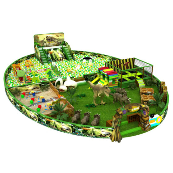 600㎡ Dinosaur World Indoor Playground