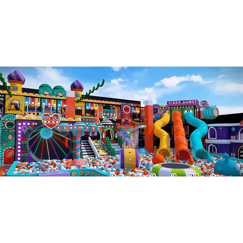 600m2 Slide World Indoor Playground