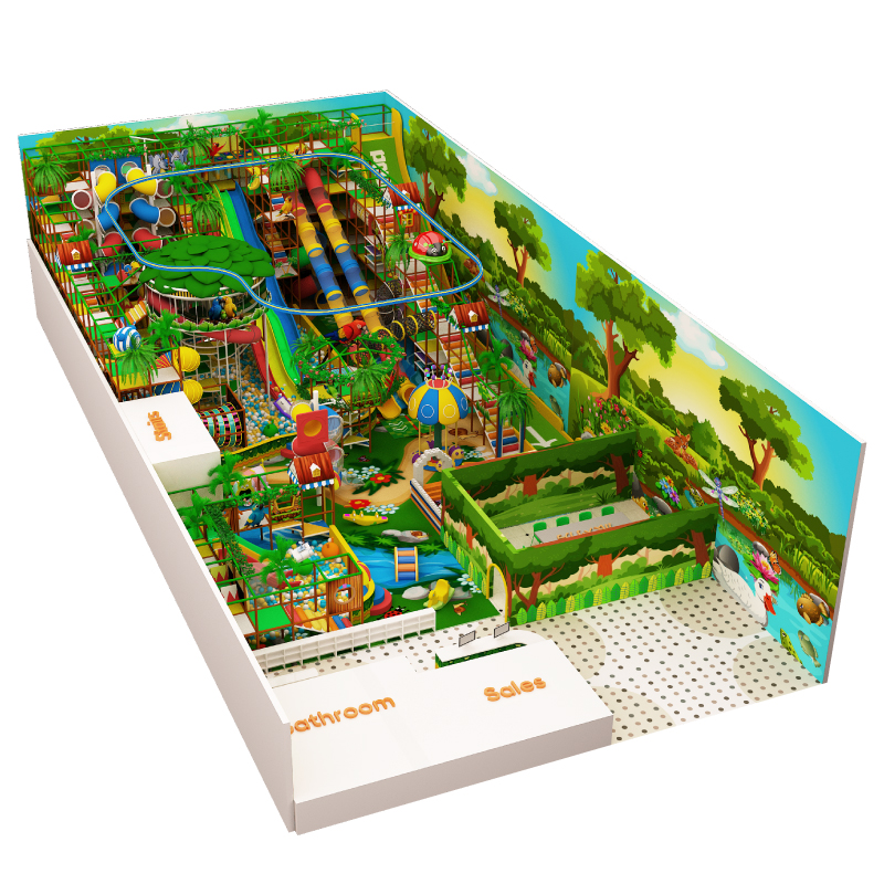 680㎡ Enchanted Forest Indoor Playground