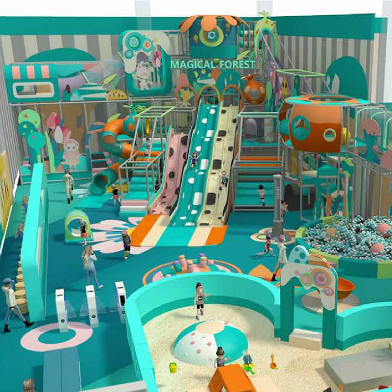 800㎡ Enchanted Forest Indoor Playground