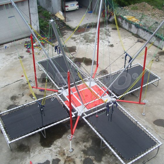 Classic 4-person Bungee Trampoline