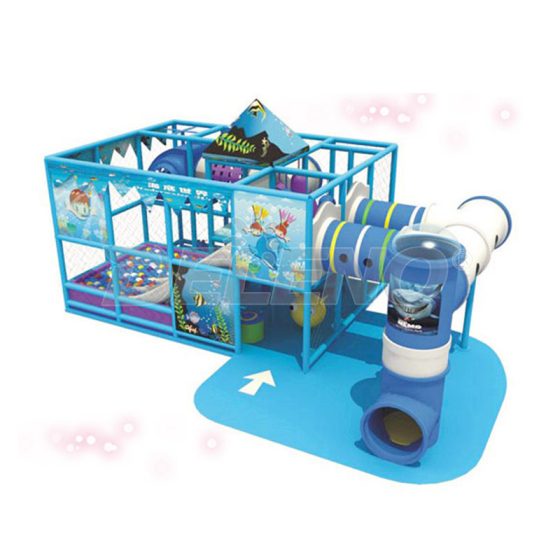 Irregular Shape Ocean Theme Indoor Playground