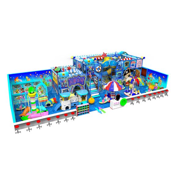 Rectangular Ocean Theme Indoor Playground