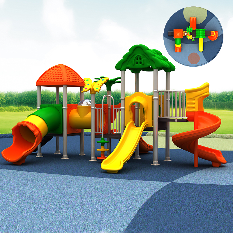 Happy Outdoor Playground