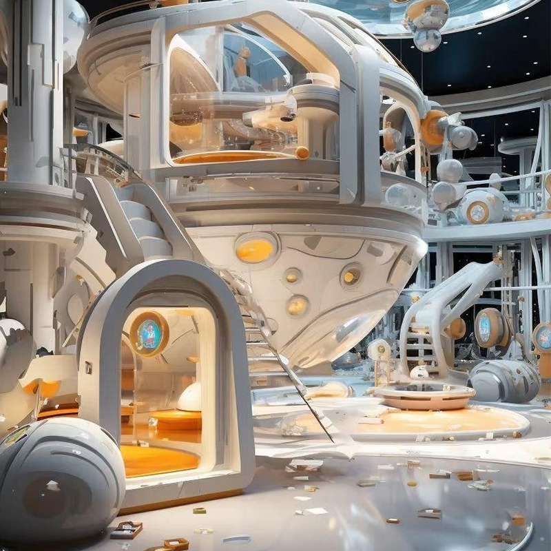 1000m2 Space Sci-Fi Indoor Playground