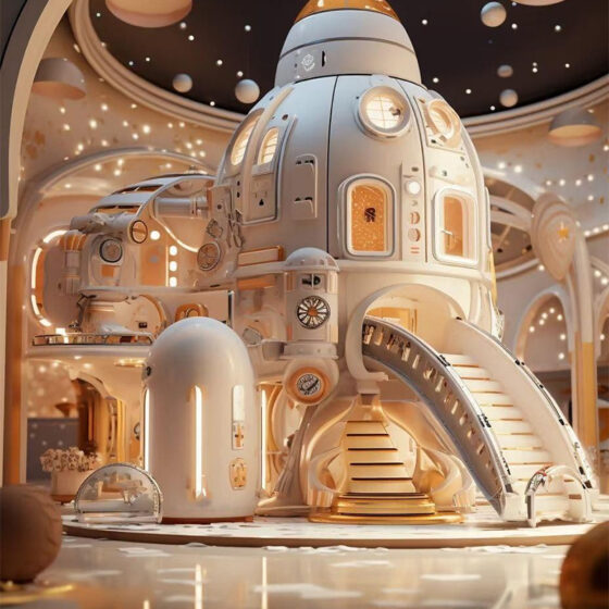 800m2 Space Sci-Fi Indoor Playground