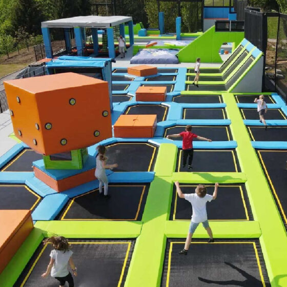Outdoor Trampoline Park