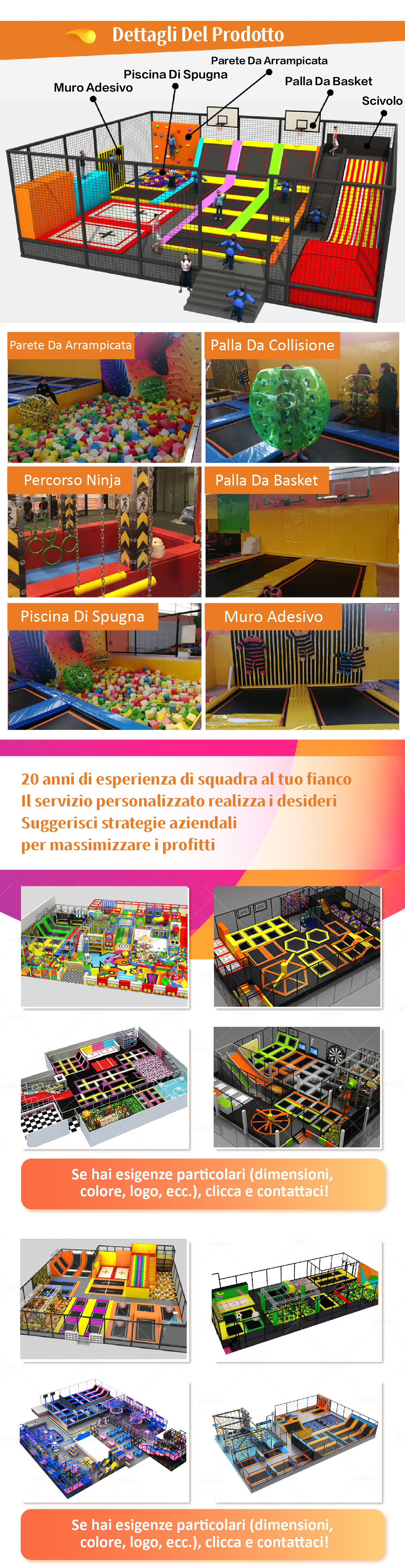 Parco Trampolini in Vendita -  - 3