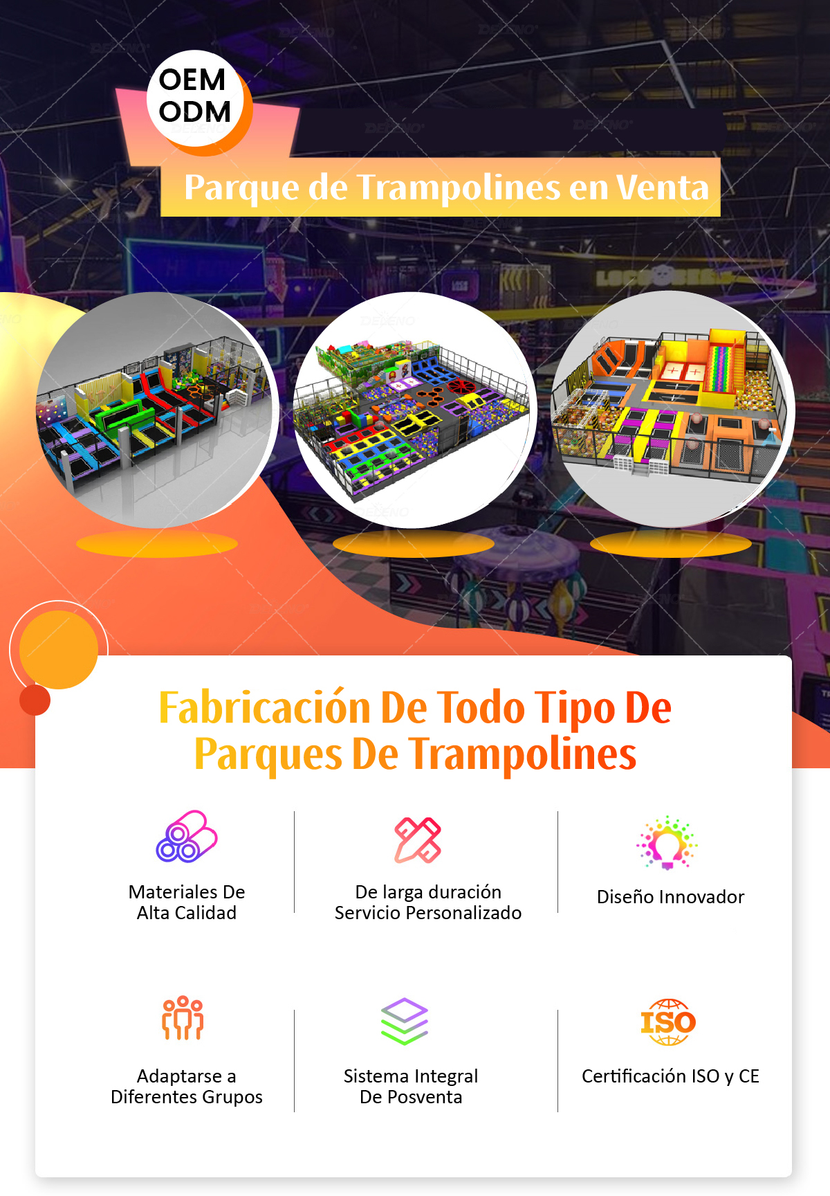 Parque de Trampolines en Venta -  - 1
