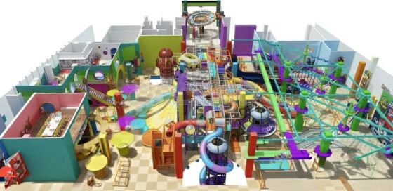 1,600㎡ Indoor Park for Maiengrün Immobilien AG​