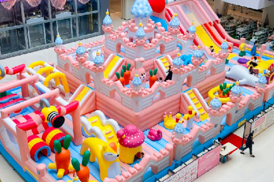 Café Boosts Family Business with Inflatable Castle Equipment