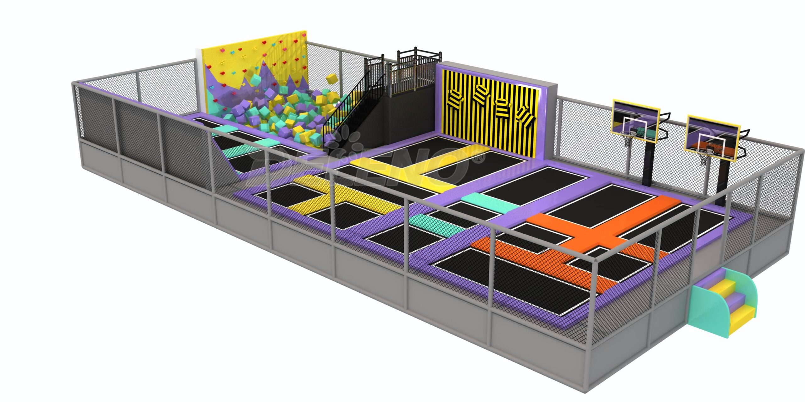 Sandra Turns a 300㎡ Trampoline Park Into Her First Import Success - News - 1