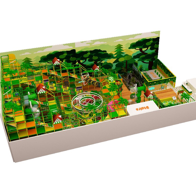 1400㎡ Enchanted Forest Indoor Playground