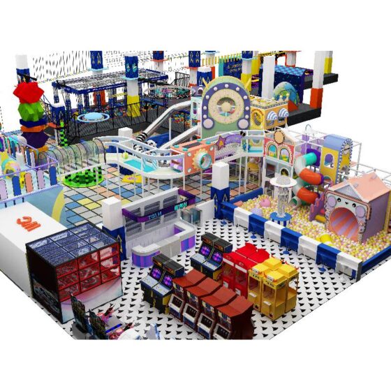 1400㎡ Game World Indoor Playground