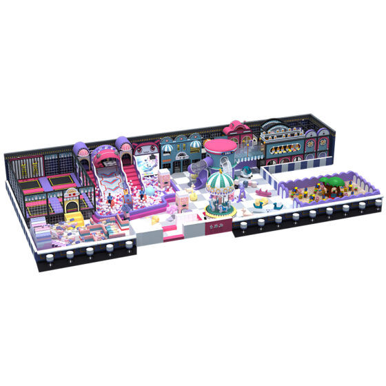 400㎡ Macaron Indoor Playground