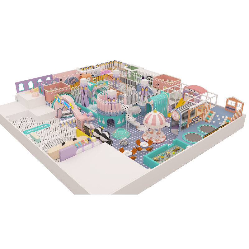500㎡ Macaron Indoor Playground