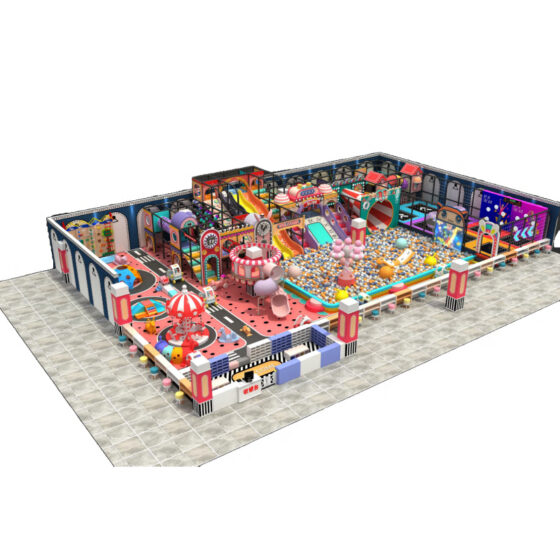 550㎡ Macaron Indoor Playground