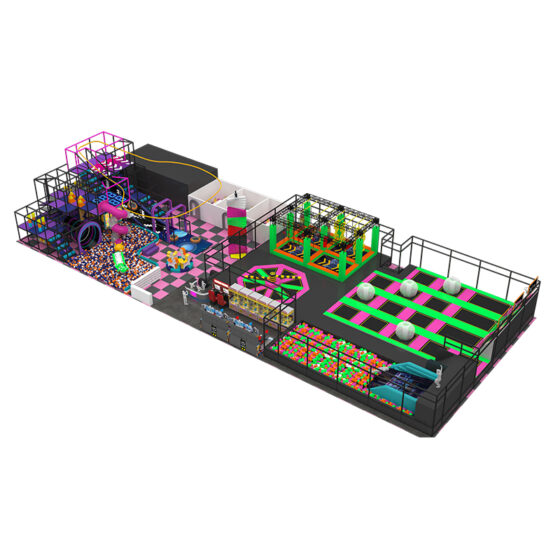 638㎡ Trampoline Park