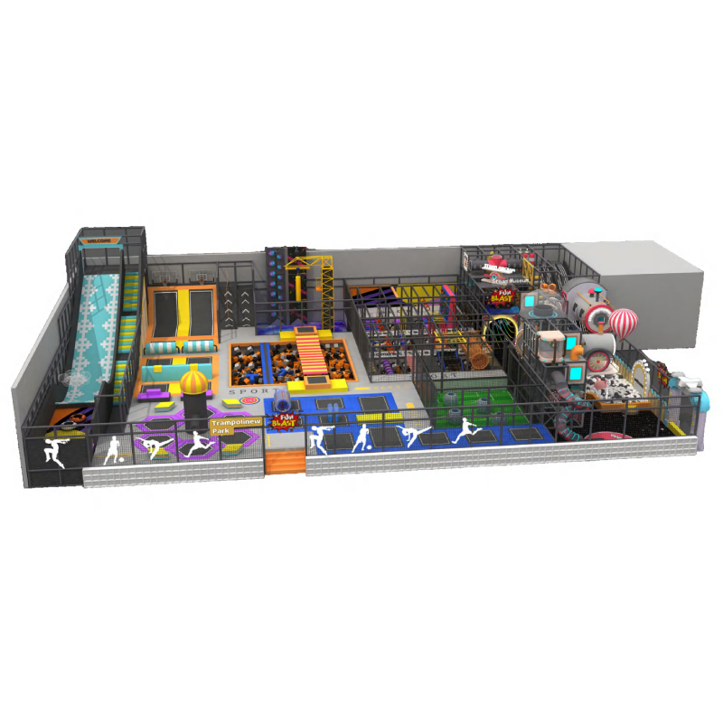 730㎡ Trampoline Park