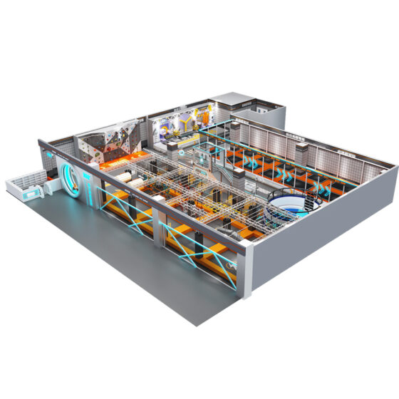 836㎡ Trampoline Park