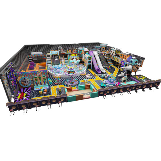 700㎡ Cyberpunk Indoor Playground 700㎡ Cyberpunk Indoor Playground