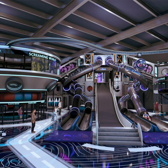 2000㎡ Space Sci-Fi Indoor Playground 2000㎡ Space Sci-Fi Indoor Playground