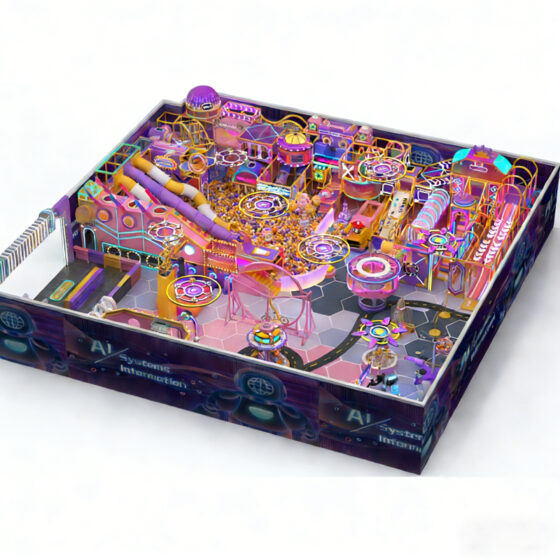 500㎡ Macaron Indoor Playground 500㎡ Macaron Indoor Playground