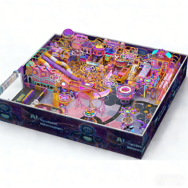 500㎡ Macaron Indoor Playground