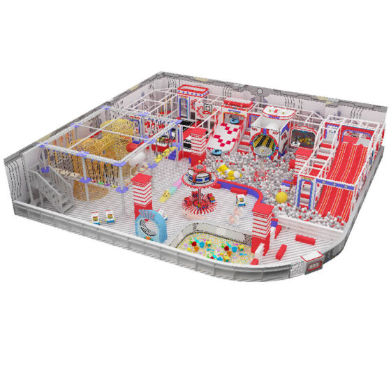 450㎡ Macaron Indoor Playground